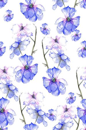 春夏花型印花花型图片