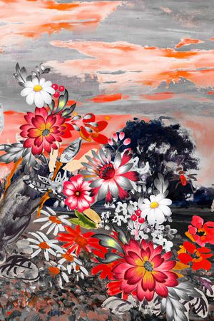 数码花型印花花型图片