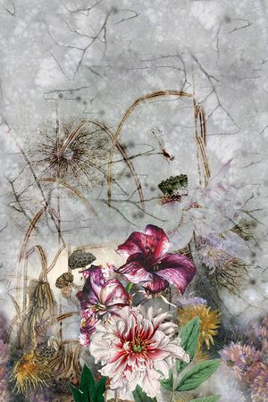 花卉印花花型图片