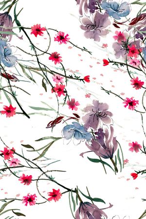 数码花型印花花型图片