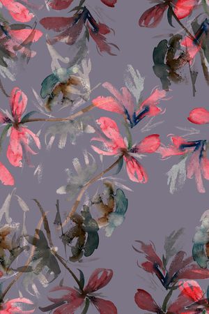 数码花型印花花型图片