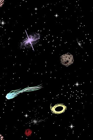 星空印花花型图片