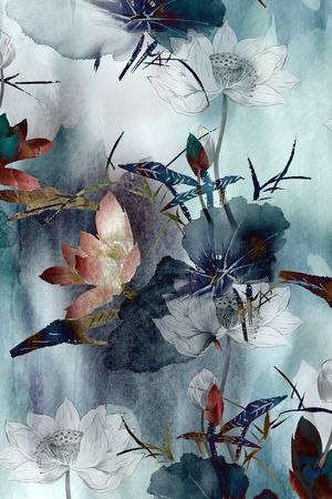 民族风印花花型图片