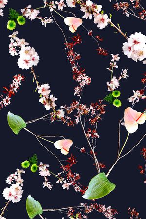 数码花型印花花型图片