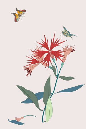民族风印花花型图片