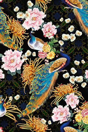 民族风印花花型图片
