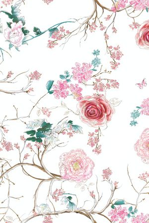 数码花型印花花型图片