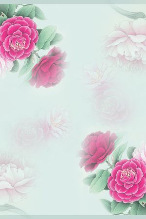 花卉印花花型图片