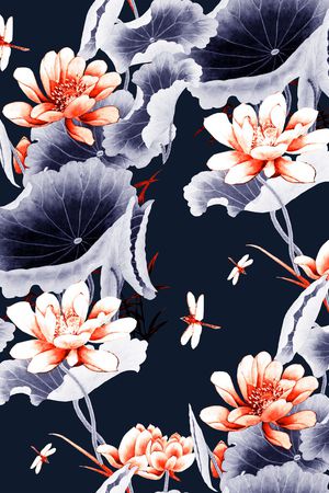 数码花型印花花型图片