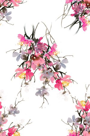 数码花型印花花型图片