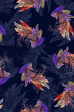 花卉印花花型图片