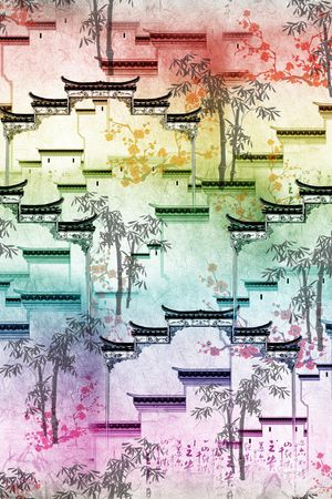 民族风印花花型图片