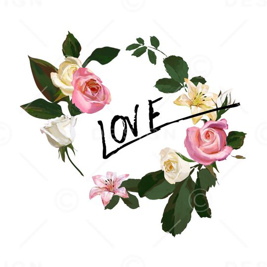 字母印花花型图片