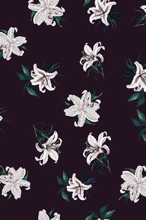 数码花型印花花型图片