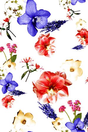数码花型印花花型图片