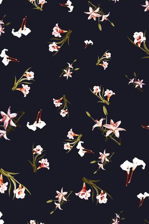 数码花型印花花型图片