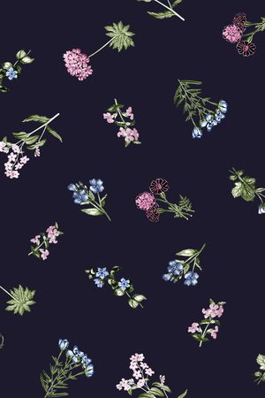 数码花型印花花型图片