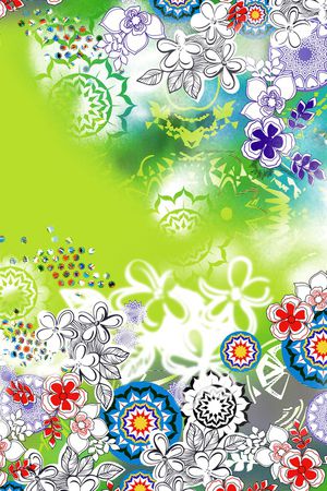 民族风印花花型图片