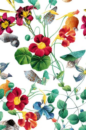 中国风印花花型图片