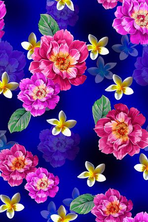香云纱印花花型图片