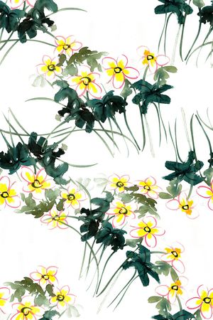 数码花型印花花型图片