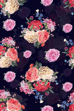 数码花型印花花型图片