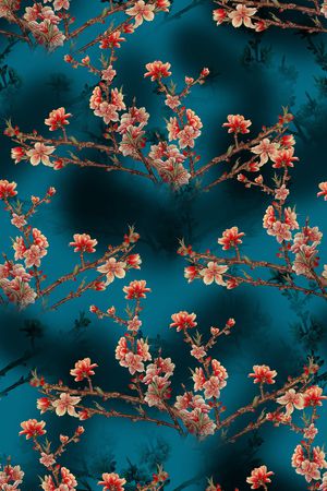 香云纱印花花型图片
