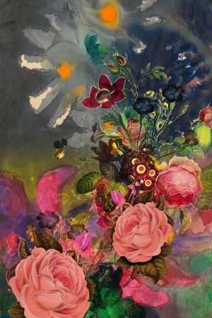 数码花型印花花型图片