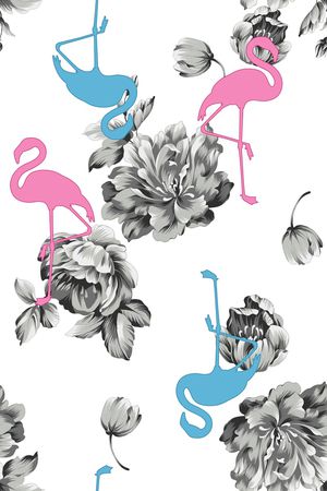 抽象印花花型图片