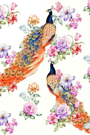 民族风印花花型图片