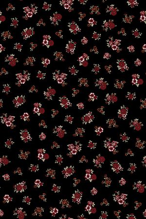 小碎花印花花型图片