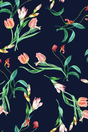 数码花型印花花型图片