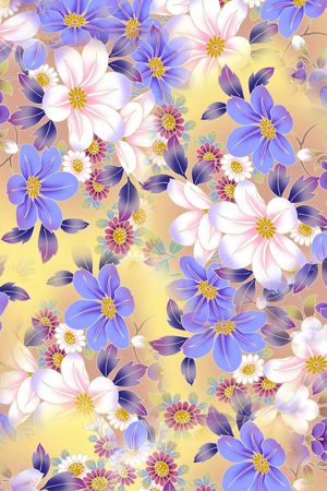 数码花型印花花型图片