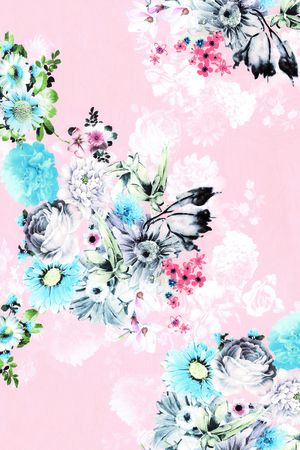 小碎花印花花型图片