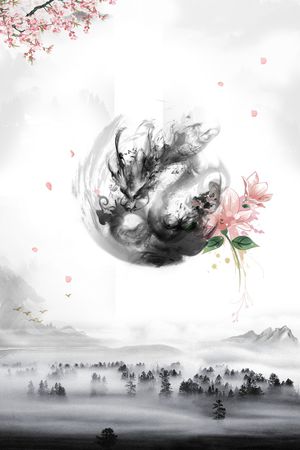 抽象印花花型图片