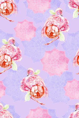 抽象印花花型图片