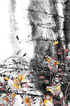 数码花型印花花型图片