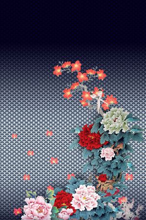 底纹印花花型图片