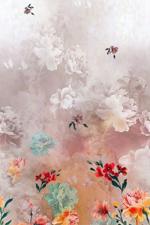 大花印花花型图片