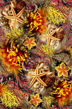 数码花型印花花型图片