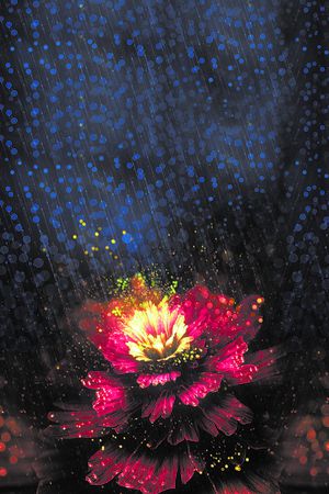 大花印花花型图片