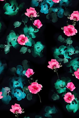 小碎花印花花型图片