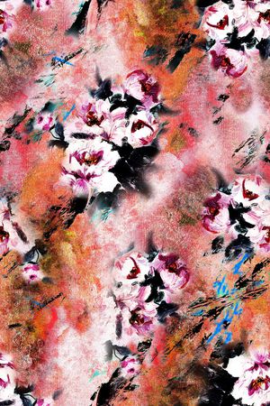 香云纱印花花型图片
