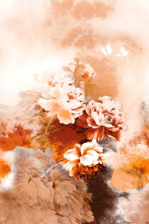 数码花型印花花型图片