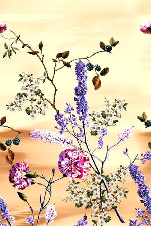数码花型印花花型图片