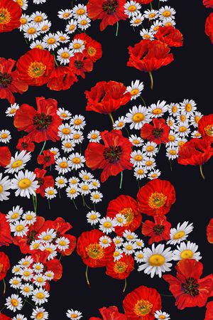 连衣裙印花花型图片