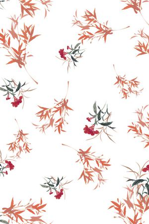 中国风印花花型图片