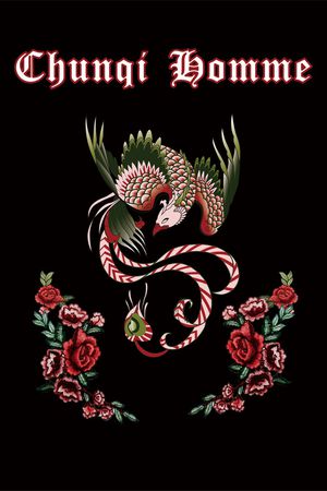 复古印花花型图片