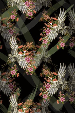 条纹印花花型图片