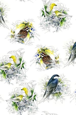 数码花型印花花型图片